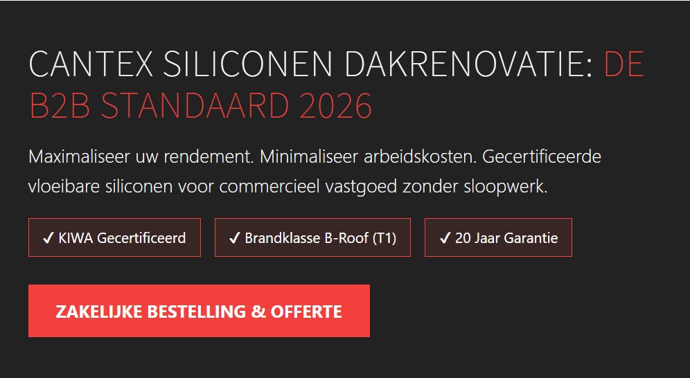 Professioneel vloeibaar siliconen voor dakrenovatie
