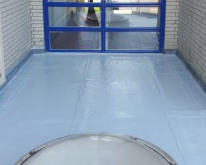 Silicone Roof Coating toegepast